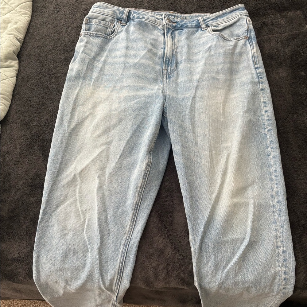 american eagle size 16 mom jean